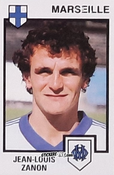 Figurina Jean-Louis Zanon - Football France 1984-1985 n. 114 - Panini