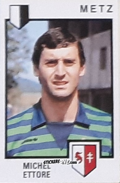 Figurina Michel Ettore - Football France 1984-1985 n. 123 - Panini