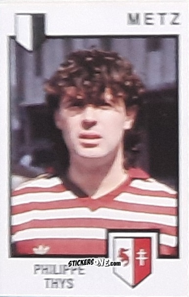 Figurina Philippe Thys - Football France 1984-1985 n. 124 - Panini