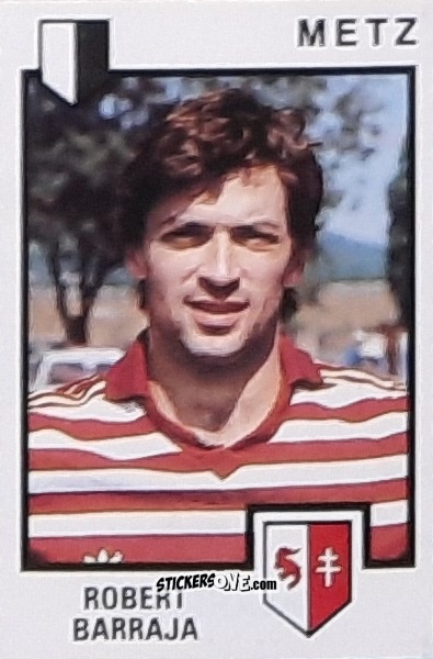 Figurina Robert Barraja - Football France 1984-1985 n. 127 - Panini