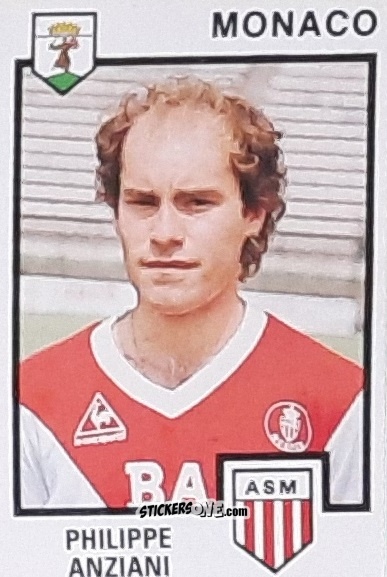 Figurina Philippe Anziani - Football France 1984-1985 n. 148 - Panini
