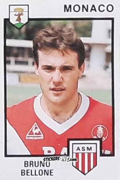 Cromo Bruno Bellone - Football France 1984-1985 n. 149 - Panini
