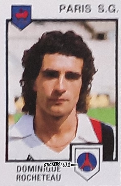Sticker Dominique Rocheteau - Football France 1984-1985 n. 194 - Panini