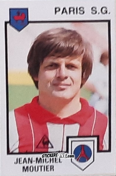 Cromo Jean-Michel Moutier - Football France 1984-1985 n. 195 - Panini