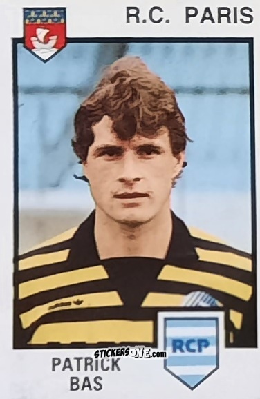 Cromo Patrick Bas - Football France 1984-1985 n. 198 - Panini