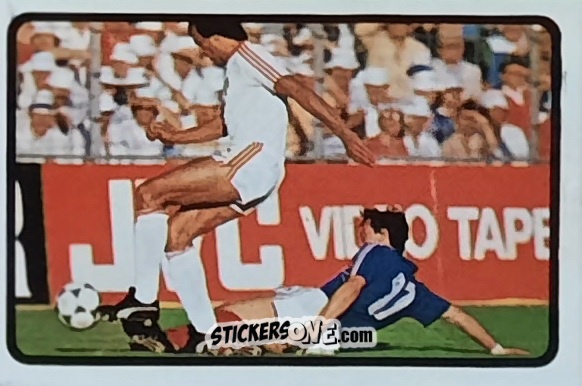 Cromo France v Portugal - Football France 1984-1985 n. 236 - Panini