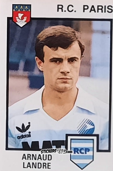 Figurina Arnaud Landre - Football France 1984-1985 n. 246 - Panini