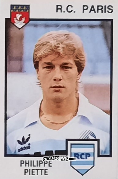 Figurina Philippe Piette - Football France 1984-1985 n. 248 - Panini