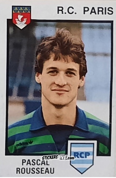 Figurina Pascal Rousseau - Football France 1984-1985 n. 252 - Panini