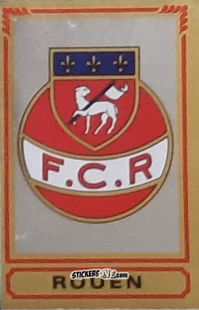 Figurina Ecusson - Football France 1984-1985 n. 253 - Panini