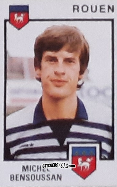 Cromo Michel Bensoussan - Football France 1984-1985 n. 255 - Panini