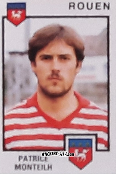Sticker Patrice Monteilh - Football France 1984-1985 n. 261 - Panini