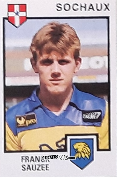 Cromo Franck Sauzee - Football France 1984-1985 n. 273 - Panini
