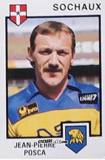 Figurina Jean-Pierre Posca - Football France 1984-1985 n. 274 - Panini