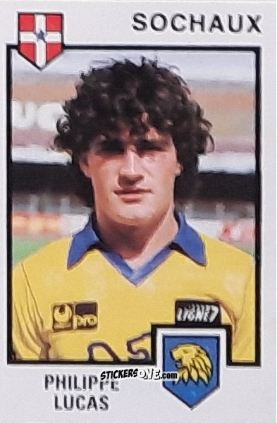 Figurina Philippe Lucas - Football France 1984-1985 n. 277 - Panini