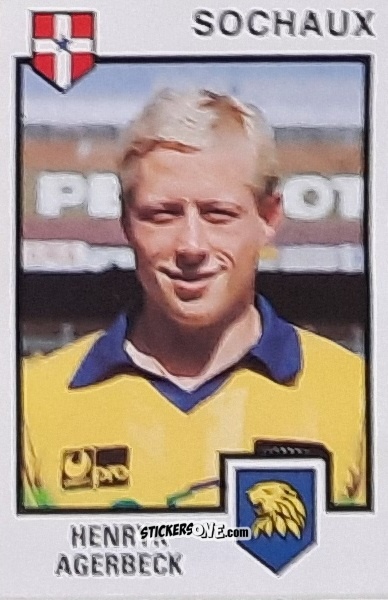 Figurina Henryk Agerbeck - Football France 1984-1985 n. 279 - Panini