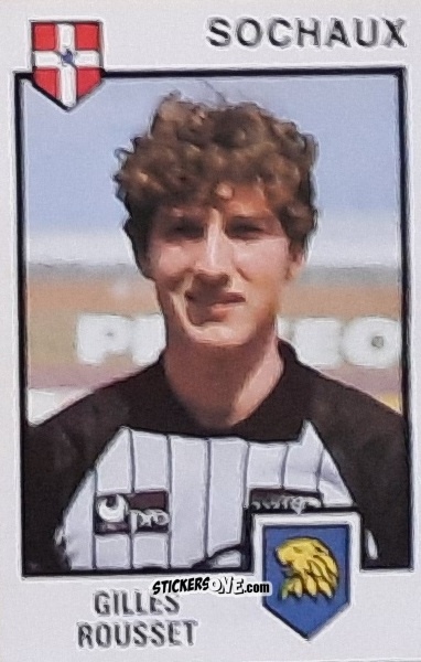 Figurina Gilles Rousset - Football France 1984-1985 n. 282 - Panini