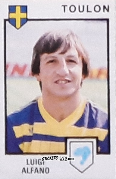Cromo Luigi Alfano - Football France 1984-1985 n. 302 - Panini
