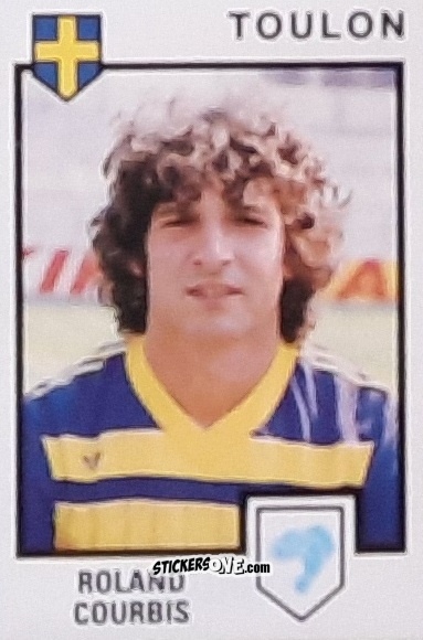 Figurina Roland Courbis - Football France 1984-1985 n. 303 - Panini