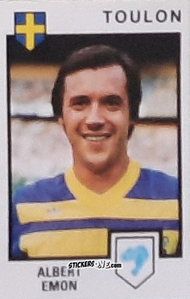 Sticker Albert Emon - Football France 1984-1985 n. 311 - Panini