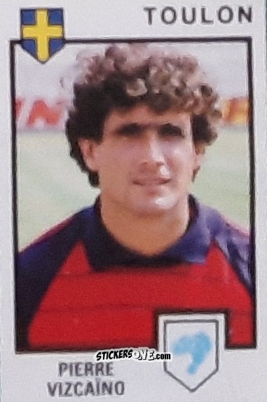 Figurina Pierre Vizcaino - Football France 1984-1985 n. 312 - Panini