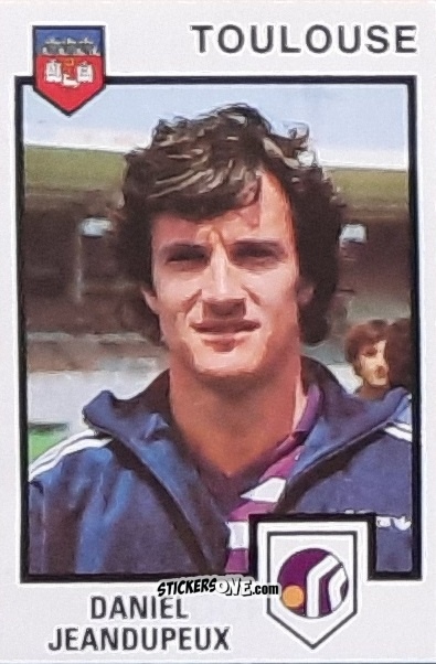 Figurina Daniel Jeandupeaux - Football France 1984-1985 n. 314 - Panini