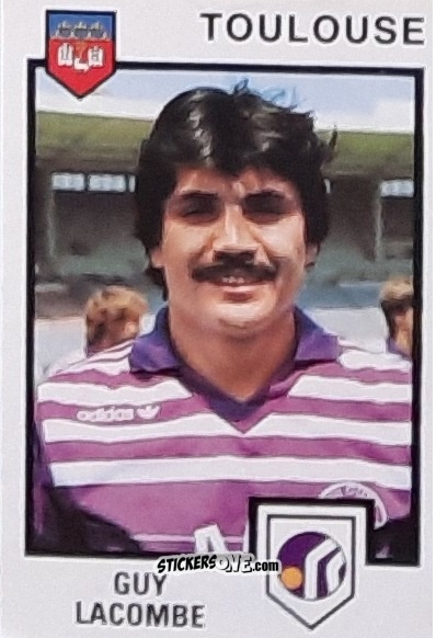 Cromo Guy Lacombe - Football France 1984-1985 n. 322 - Panini
