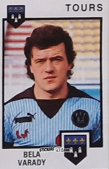 Sticker Bela Varady - Football France 1984-1985 n. 339 - Panini