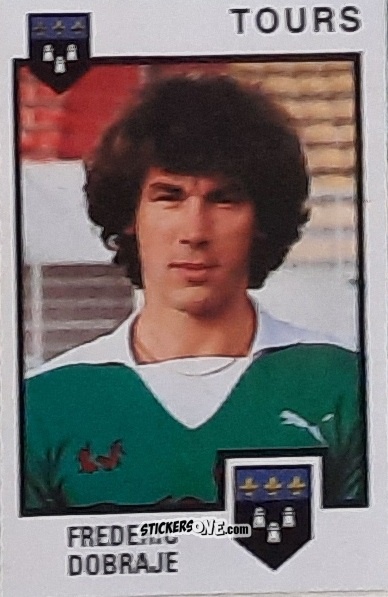 Figurina Frederic Dobraje - Football France 1984-1985 n. 342 - Panini