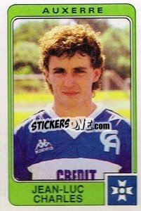 Cromo Jean-Luc Charles - Football France 1985-1986 n. 15 - Panini