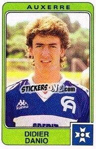 Cromo Didier Danio - Football France 1985-1986 n. 26 - Panini