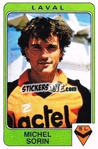 Figurina Michel Sorin - Football France 1985-1986 n. 77 - Panini