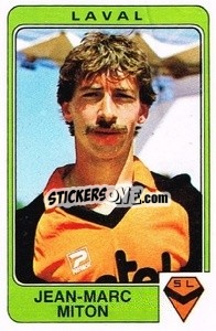 Figurina Jean-Marc Miton - Football France 1985-1986 n. 78 - Panini