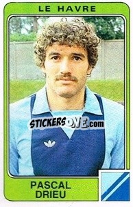 Figurina Pascal Drieu - Football France 1985-1986 n. 91 - Panini