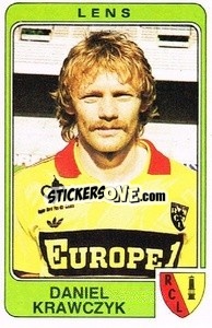 Cromo Daniel Krawczyk - Football France 1985-1986 n. 110 - Panini
