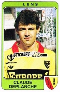 Cromo Claude Deplanche - Football France 1985-1986 n. 116 - Panini
