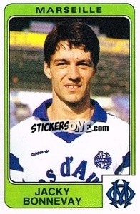Cromo Jacky Bonnevay - Football France 1985-1986 n. 136 - Panini