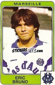 Cromo Eric Bruno - Football France 1985-1986 n. 138 - Panini