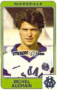 Sticker Michel Audrain - Football France 1985-1986 n. 145 - Panini