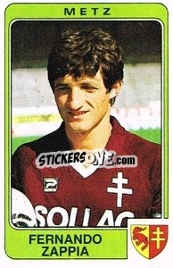 Figurina Fernando Zappia - Football France 1985-1986 n. 152 - Panini