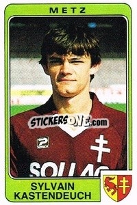 Cromo Sylvain Kastendeuch - Football France 1985-1986 n. 161 - Panini