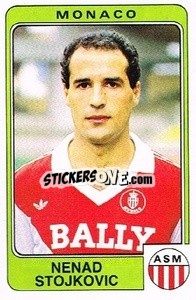 Cromo Nenad Stojkovic - Football France 1985-1986 n. 166 - Panini