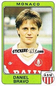Figurina Daniel Bravo - Football France 1985-1986 n. 173 - Panini