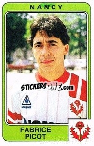 Cromo Fabrice Picot - Football France 1985-1986 n. 190 - Panini