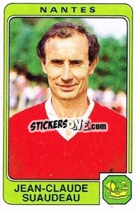 Cromo Jean-Claude Suaudeau - Football France 1985-1986 n. 193 - Panini