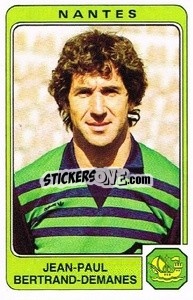 Cromo Jean-Paul Bertrand-Demanes - Football France 1985-1986 n. 194 - Panini