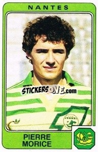 Sticker Pierre Morice - Football France 1985-1986 n. 202 - Panini