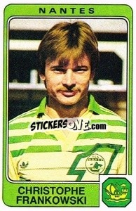 Sticker Christophe Frankowski - Football France 1985-1986 n. 206 - Panini