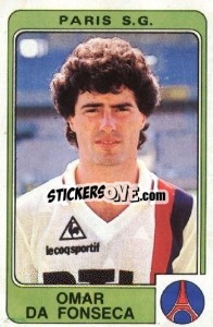 Cromo Omar Da Fonseca - Football France 1985-1986 n. 255 - Panini