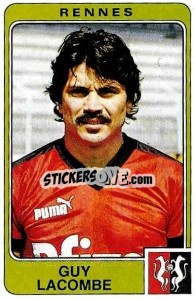 Cromo Guy Lacombe - Football France 1985-1986 n. 267 - Panini